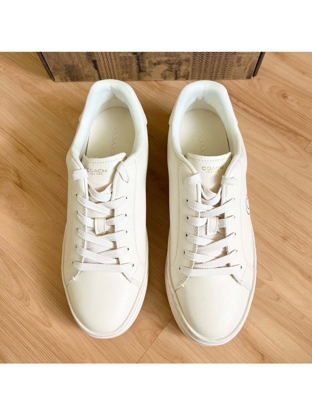 Coach High Line Sneaker With Heart Women 10.0 B # CBR66 - Picture 9 of 13